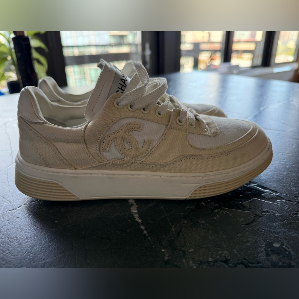 Chanel 24CC cloth trainers